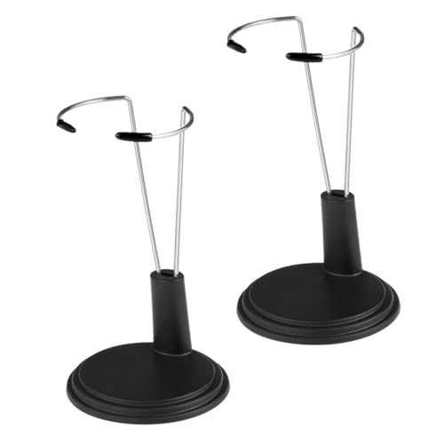 Gogogmee 2 Stück Puppenständer Schwarz Doll Display Halter aus PVC Stabile Wiederverwendbare Figurenhalterung für Sammler und Platzsparendes Aufbewahrungszubehör Gogogmee 2 Stück Puppenständer Schwarz Doll Display Halter aus PVC Stabile Wiederverwendbare Figurenhalterung für Sammler und Platzsparendes Aufbewahrungszubehör von Gogogmee