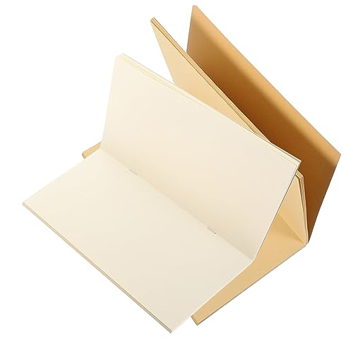 Gogogmee 2 Stück Reise Notizbuch Nachfüllungen für Kreatives Schreiben Leere und Braunes Papier für Tagebuch und Notizen Unterwegs von Gogogmee