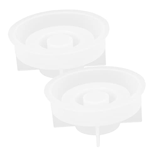 Gogogmee 2 Stück Silikon Kerzenständer Formen Flexible Gießform für Diy Kerzenhalter Runde Silikonformen für Bastelideen für Tischdekoration Gogogmee 2 Stück Silikon Kerzenständer Formen Flexible Gießform für Diy Kerzenhalter Runde Silikonformen für Bastelideen für Tischdekoration von Gogogmee