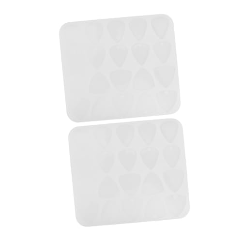 Gogogmee 2 Stück Silikon-gitarrenplektrum-form Langlebige Flexible Bass Daumen-plektren Gießform für DIY Epoxidharz Schmuck Schlüsselanhänger und Anhänger Herstellung Gogogmee 2 Stück Silikon-gitarrenplektrum-form Langlebige Flexible Bass Daumen-plektren Gießform für DIY Epoxidharz Schmuck Schlüsselanhänger und Anhänger Herstellung von Gogogmee