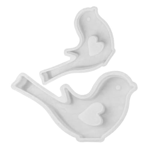 Gogogmee 2 Stück Silikonform Vogel DIY Gießform für Epoxidharz und Flexible Großer Kleiner Vogel Wiederverwendbar Einfach zu Entformen für Bastel Dekorationszwecke Gogogmee 2 Stück Silikonform Vogel DIY Gießform für Epoxidharz und Flexible Großer Kleiner Vogel Wiederverwendbar Einfach zu Entformen für Bastel Dekorationszwecke von Gogogmee