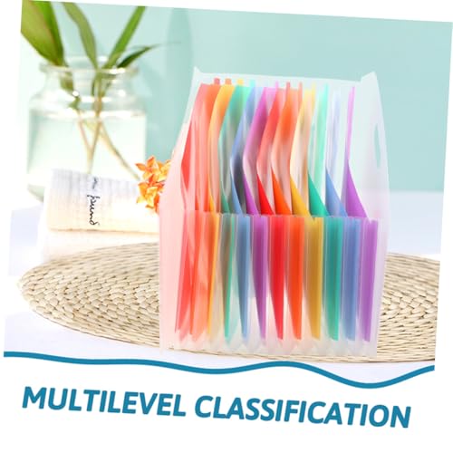 Gogogmee 2 Stück Stehordner Großes Fassungsvermögen Transparenter Akkordeon ordner Fächerordner Organizer für Dokumente Quittungen und Belege Bürobedarf Gogogmee 2 Stück Stehordner Großes Fassungsvermögen Transparenter Akkordeon ordner Fächerordner Organizer für Dokumente Quittungen und Belege Bürobedarf von Gogogmee