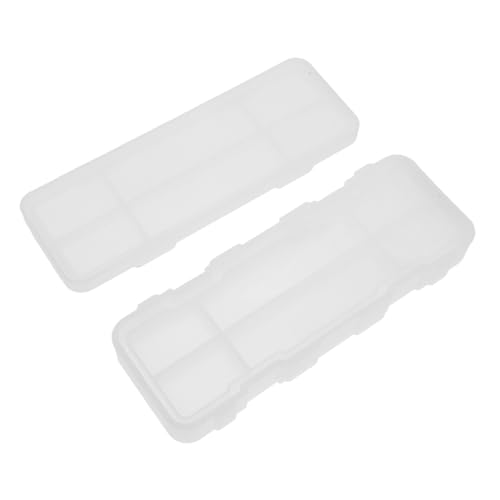 Gogogmee 2 Stück Teiliges DIY Silikon Stiftbox Form Flexible und Wiederverwendbare Aufbewahrungsbox Silikonform Glatte Oberfläche für Epoxidharz Gießen Praktische Aufbewahrungsbox für Gogogmee 2 Stück Teiliges DIY Silikon Stiftbox Form Flexible und Wiederverwendbare Aufbewahrungsbox Silikonform Glatte Oberfläche für Epoxidharz Gießen Praktische Aufbewahrungsbox für von Gogogmee