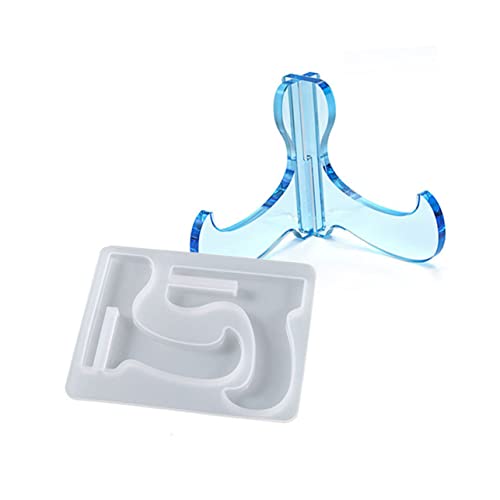 Gogogmee 2 Stück Teiliges DIY Silikonform für Handyhalter aus Resin Unregelmäßige Hochglänzende Gießformen für Kreative Bastelarbeiten Einfach Entformbar für Individuelle Gogogmee 2 Stück Teiliges DIY Silikonform für Handyhalter aus Resin Unregelmäßige Hochglänzende Gießformen für Kreative Bastelarbeiten Einfach Entformbar für Individuelle von Gogogmee