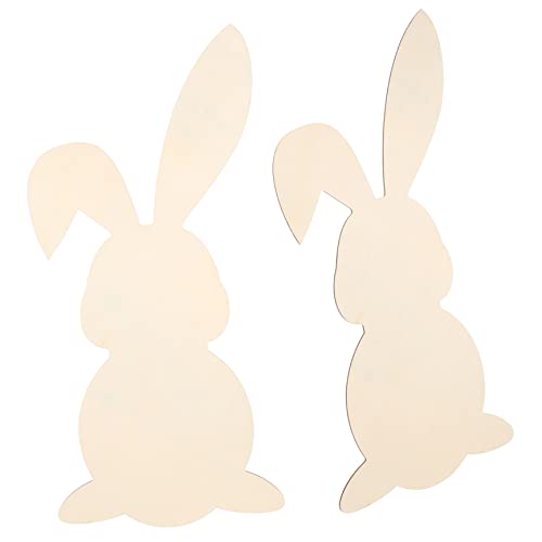 Gogogmee 2 Stück Teiliges Ostern Holzanhänger Natürliche Diy Hasen Dekoration Holzscheiben Einfache Hängemotive für Frühling Fenster Wand Bastelset für Wohnaccessoire Gogogmee 2 Stück Teiliges Ostern Holzanhänger Natürliche Diy Hasen Dekoration Holzscheiben Einfache Hängemotive für Frühling Fenster Wand Bastelset für Wohnaccessoire von Gogogmee