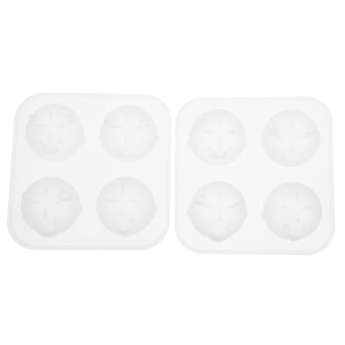 Gogogmee 2 Stück Tier Silikonformen für Epoxidharz Flexible und Langlebige Resin Gießformen für DIY Anhänger Schlüsselanhänger Kreative Bastelsets für Schmuckherstellung von Gogogmee