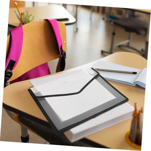 Gogogmee 2 Stück Wasserdichte Dokumententasche Transparente PP Ordnerhülle mit Druckknopf Praktische Aufbewahrung für Lehrer Studenten Büro Reiseunterlagen Langlebig und Vielseitig Gogogmee 2 Stück Wasserdichte Dokumententasche Transparente PP Ordnerhülle mit Druckknopf Praktische Aufbewahrung für Lehrer Studenten Büro Reiseunterlagen Langlebig und Vielseitig von Gogogmee