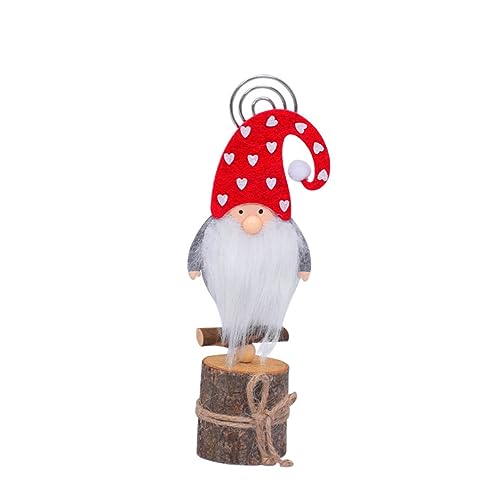 Gogogmee 2 Stück Weihnachtliche Memohalter Gesichtslos Puppen Design Papierclips für Notizen Tischkarten Fotos Party Hochzeit Geburtstagsdeko Herz Streifen Gogogmee 2 Stück Weihnachtliche Memohalter Gesichtslos Puppen Design Papierclips für Notizen Tischkarten Fotos Party Hochzeit Geburtstagsdeko Herz Streifen von Gogogmee