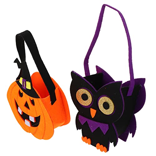 Gogogmee 2 Stücke Halloween Candy Körbe Halloween Themen Körbe Süßigkeiten Bag Snacks Container Gogogmee 2 Stücke Halloween Candy Körbe Halloween Themen Körbe Süßigkeiten Bag Snacks Container von Gogogmee