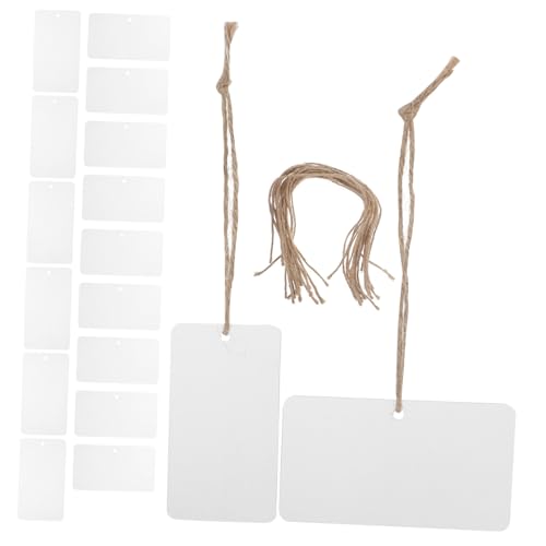 Gogogmee 20 Sätze Acryl Etiketten Hängende Beschriftungen für Körbe Leere DIY Tags für Küche und Organisation Vielseitige und Anpassbare Aufbewahrungslösungen von Gogogmee