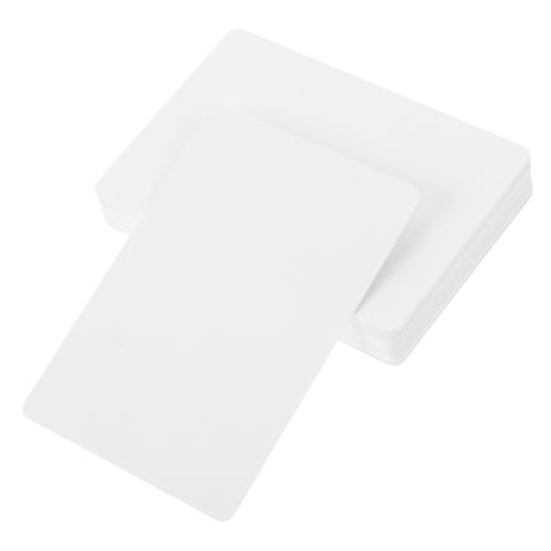 Gogogmee 20 Stück Blanko PVC Visitenkarten für Drucker Wasserfest Doppelseitige Bedruckbare Karten Geeignet für Id Kartendrucker und Professionelle Anwendungen Gogogmee 20 Stück Blanko PVC Visitenkarten für Drucker Wasserfest Doppelseitige Bedruckbare Karten Geeignet für Id Kartendrucker und Professionelle Anwendungen von Gogogmee