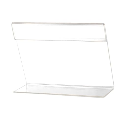 Gogogmee 20 Stück Förmige Acryl Etikettenhalter Transparent Preisschildhalter Regal Aufsteller Wiederverwendbar Stabil für Supermarkt Büro Schilder Beschriften Gogogmee 20 Stück Förmige Acryl Etikettenhalter Transparent Preisschildhalter Regal Aufsteller Wiederverwendbar Stabil für Supermarkt Büro Schilder Beschriften von Gogogmee