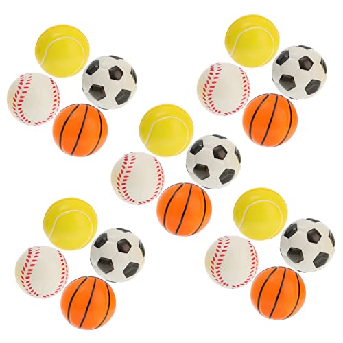 Gogogmee 20 Stück Fußball Basketball Tennis Baseball für Geburtstagsfeiern und Entspannung von Gogogmee
