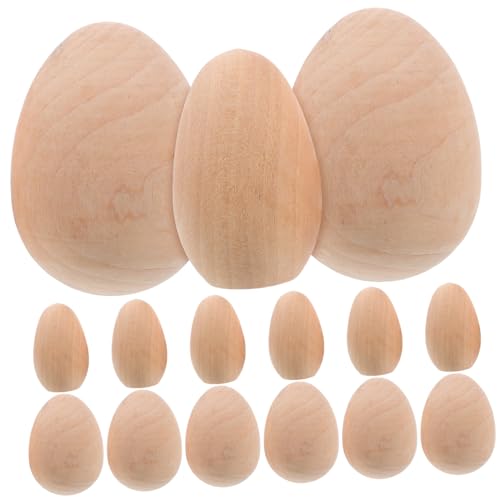 Gogogmee 20 Stück Holz Eier für Diy Deko Künstliche Eier für Ostern und Partys Glatte Oberfläche Sicher und Wiederverwendbar für Malen und Basteln für Zuhause und Veranstaltungen Gogogmee 20 Stück Holz Eier für Diy Deko Künstliche Eier für Ostern und Partys Glatte Oberfläche Sicher und Wiederverwendbar für Malen und Basteln für Zuhause und Veranstaltungen von Gogogmee
