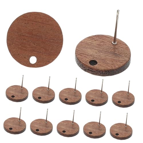 Gogogmee 20 Stück Holz Ohrstecker Rohlinge Runde Flache Ohrringe zum Selbermachen Diy Zubehör für Frauen Leichte und Hautfreundliche Ohrschmuck Komponenten für Einzigartige Designs Gogogmee 20 Stück Holz Ohrstecker Rohlinge Runde Flache Ohrringe zum Selbermachen Diy Zubehör für Frauen Leichte und Hautfreundliche Ohrschmuck Komponenten für Einzigartige Designs von Gogogmee