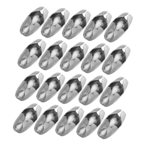 Gogogmee 20 Stück Kugelkettenglieder mit Clip Langlebige Hautfreundliche Schmuckverbinder für Halsketten Armbänder DIY Schmuckherstellung Einfache Montage Rutschfest Gogogmee 20 Stück Kugelkettenglieder mit Clip Langlebige Hautfreundliche Schmuckverbinder für Halsketten Armbänder DIY Schmuckherstellung Einfache Montage Rutschfest von Gogogmee