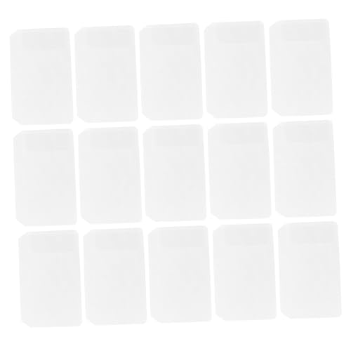 Gogogmee 20 Stück Loseblatt Aufbewahrungstasche Ordnerhüllen Kartenhüllen Kunststoff Ordnertaschen Fotoalbumhülle Fotohüllen Kunststoff Aktenhüllen Ordnerhüllen Pp Transparent von Gogogmee