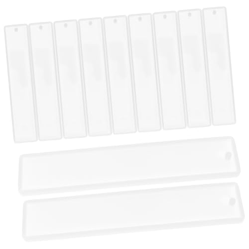 Gogogmee 20 Stück Rechteckige Silikon Lesezeichenform mit Präzisen Maßen Langlebig und Flexibel für DIY Epoxidharz Schmuckguss für Schule Büro und Kreative Bastelprojekte Gogogmee 20 Stück Rechteckige Silikon Lesezeichenform mit Präzisen Maßen Langlebig und Flexibel für DIY Epoxidharz Schmuckguss für Schule Büro und Kreative Bastelprojekte von Gogogmee