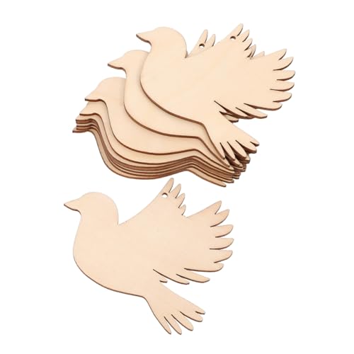 Gogogmee 20 Stück Teiliges Anhänger zum Bemalen DIY Bastelset mit Naturholz Oberfläche und Aufhängeöse Handgefertigte Holzdekoration für Hochzeit Party und Heimdekoration Gogogmee 20 Stück Teiliges Anhänger zum Bemalen DIY Bastelset mit Naturholz Oberfläche und Aufhängeöse Handgefertigte Holzdekoration für Hochzeit Party und Heimdekoration von Gogogmee