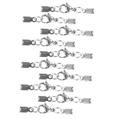 Gogogmee 20 Stück Teiliges Edelstahl Lobster Verschluss für Schmuckherstellung Langlebige DIY Ketten und Armbandverbinder Rostfrei für Reparatur und Zubehör Vielseitig Einsetzbar Gogogmee 20 Stück Teiliges Edelstahl Lobster Verschluss für Schmuckherstellung Langlebige DIY Ketten und Armbandverbinder Rostfrei für Reparatur und Zubehör Vielseitig Einsetzbar von Gogogmee