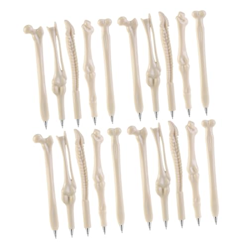 Gogogmee 20 Stück Teiliges Halloween Kugelschreiber Realistische Knochenform Glatte Schwarze Tinte Praktische und Originelle Schreibstifte für Schüler und Büro Einzigartiges Gogogmee 20 Stück Teiliges Halloween Kugelschreiber Realistische Knochenform Glatte Schwarze Tinte Praktische und Originelle Schreibstifte für Schüler und Büro Einzigartiges von Gogogmee