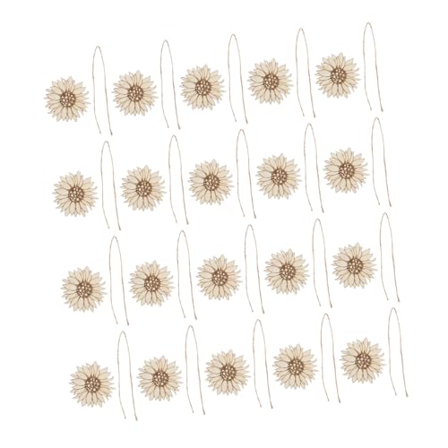 Gogogmee 20 Stück Teiliges Holz Sonnenblumen Anhänger Naturbelassene DIY Wanddeko für Innen und Außen Glatte Oberfläche Einfache Anbringung Vielseitig für Garten und Bastelprojekte Gogogmee 20 Stück Teiliges Holz Sonnenblumen Anhänger Naturbelassene DIY Wanddeko für Innen und Außen Glatte Oberfläche Einfache Anbringung Vielseitig für Garten und Bastelprojekte von Gogogmee