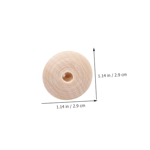 Gogogmee 20 Stück Teiliges Holzperlen für Schmuckherstellung Natürliche Runde Holz perlen Langlebig und Leicht zum Auffädeln und DIY Basteln von Halsketten und Armbändern Gogogmee 20 Stück Teiliges Holzperlen für Schmuckherstellung Natürliche Runde Holz perlen Langlebig und Leicht zum Auffädeln und DIY Basteln von Halsketten und Armbändern von Gogogmee