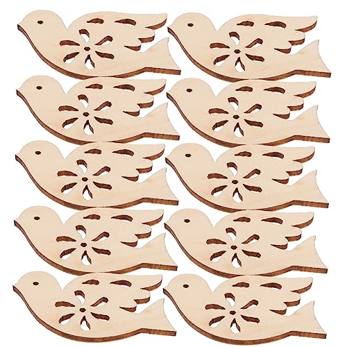 Gogogmee 20 Stück Teiliges Holzscheiben Friedenstaube zum Bemalen Natürliche Holzfiguren mit Robuster Textur Kreative DIY Deko für Weihnachten Party Bastelprojekte und Festliche Ornamente Gogogmee 20 Stück Teiliges Holzscheiben Friedenstaube zum Bemalen Natürliche Holzfiguren mit Robuster Textur Kreative DIY Deko für Weihnachten Party Bastelprojekte und Festliche Ornamente von Gogogmee