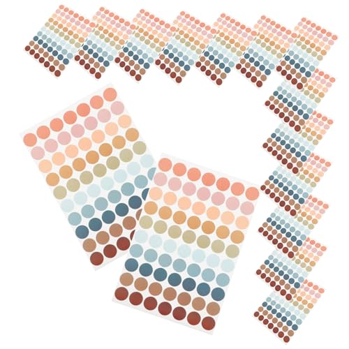 Gogogmee 20 Stück Teiliges Kleine Bunte Belohnungsaufkleber Runde Selbstklebende Papieretiketten für Klassenzimmer Lehrer Belohnung Sticker in Leuchtenden Farben Gogogmee 20 Stück Teiliges Kleine Bunte Belohnungsaufkleber Runde Selbstklebende Papieretiketten für Klassenzimmer Lehrer Belohnung Sticker in Leuchtenden Farben von Gogogmee
