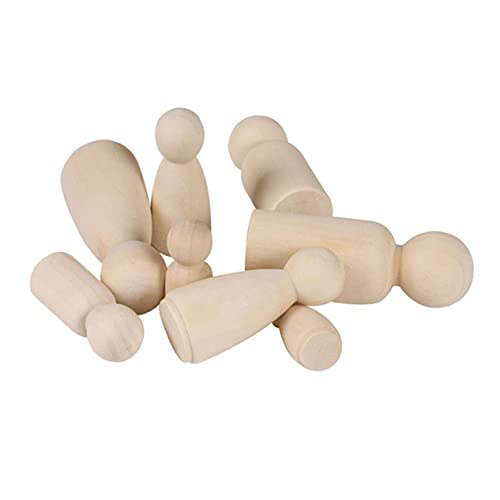 Gogogmee 20 Stück Teiliges Kleine Holzfiguren Mädchenform Unbemalt Glatte Oberfläche zum Bemalen DIY Bastelspielzeug für Kreative Holzpuppen Bastelbedarf für Junge Mädchen Gogogmee 20 Stück Teiliges Kleine Holzfiguren Mädchenform Unbemalt Glatte Oberfläche zum Bemalen DIY Bastelspielzeug für Kreative Holzpuppen Bastelbedarf für Junge Mädchen von Gogogmee