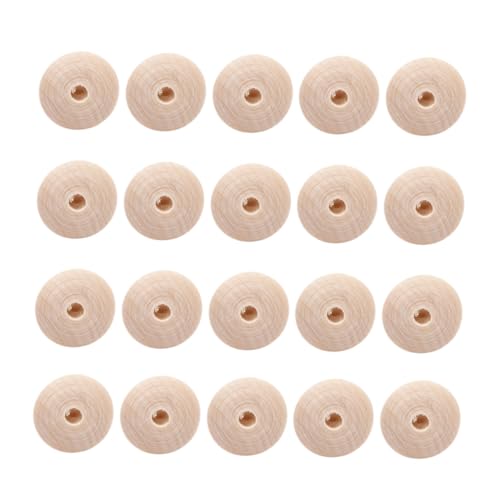 Gogogmee 20 Stück Teiliges Natürliche Unbemalte Holzperlen mit Leichte DIY Holz Spacer Beads für Halsketten Armbänder Schmuckherstellung und Bastelprojekte Gogogmee 20 Stück Teiliges Natürliche Unbemalte Holzperlen mit Leichte DIY Holz Spacer Beads für Halsketten Armbänder Schmuckherstellung und Bastelprojekte von Gogogmee