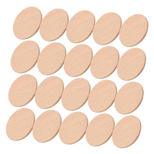 Gogogmee 20 Stück Teiliges Runde Holzscheiben aus Naturbelassenem Buchenholz Präzise Geschnitzte DIY Holzplättchen für Basteln Malen Hochzeits und Heimdekoration Gogogmee 20 Stück Teiliges Runde Holzscheiben aus Naturbelassenem Buchenholz Präzise Geschnitzte DIY Holzplättchen für Basteln Malen Hochzeits und Heimdekoration von Gogogmee