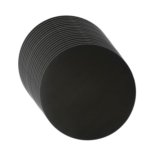 Gogogmee 20 Stück Teiliges Rundes Kraftpapier M² Glatte Schwarze Kartonpappe zum Malen und Basteln DIY Art Papier für Künstler Handgemachte Dekoration für Hochzeit Geburtstag Weihnachten Gogogmee 20 Stück Teiliges Rundes Kraftpapier M² Glatte Schwarze Kartonpappe zum Malen und Basteln DIY Art Papier für Künstler Handgemachte Dekoration für Hochzeit Geburtstag Weihnachten von Gogogmee