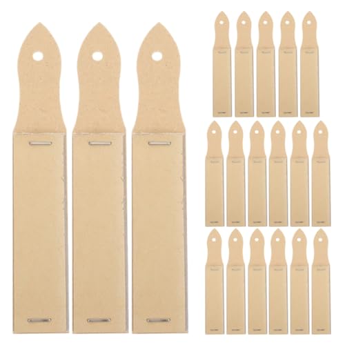 Gogogmee 20 Stück Teiliges Schleifbrett mit Sandpapier für Präzises Anspitzen von Buntstiften Wachsmalstiften Ergonomischer Griff für Skizzieren Zeichnen und Künstlerbedarf für Erwachsene von Gogogmee