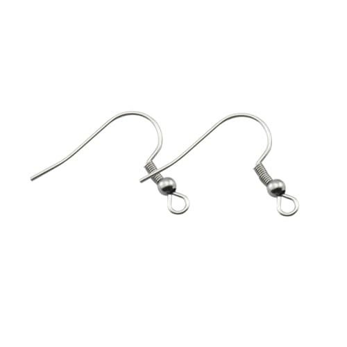 Gogogmee 200 Stück Allergie Ohrhaken Ohrringteile Weiß DIY Ohrschmuck Zubehör für Damen Einfache Metall Ohrhaken für Tägliche und Festliche Anlässe Gogogmee 200 Stück Allergie Ohrhaken Ohrringteile Weiß DIY Ohrschmuck Zubehör für Damen Einfache Metall Ohrhaken für Tägliche und Festliche Anlässe von Gogogmee