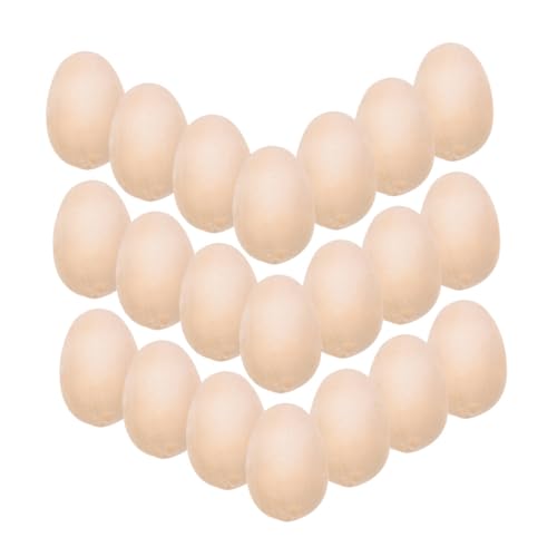 Gogogmee 200 Stück Holz Eier Glatt DIY Bastel Eier Simulation Holzeier für Party Dekoration Handwerk Ostern Kreativ Gogogmee 200 Stück Holz Eier Glatt DIY Bastel Eier Simulation Holzeier für Party Dekoration Handwerk Ostern Kreativ von Gogogmee