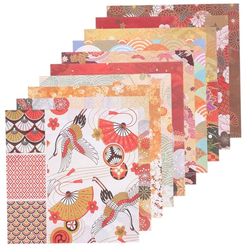Gogogmee 200 Stück Origami Faltpapier Doppelseitig Bedruckt DIY Bastelmaterial für Leicht Japanischer Stil pro Packung für Bastelsets und Kinderzimmerdeko Gogogmee 200 Stück Origami Faltpapier Doppelseitig Bedruckt DIY Bastelmaterial für Leicht Japanischer Stil pro Packung für Bastelsets und Kinderzimmerdeko von Gogogmee
