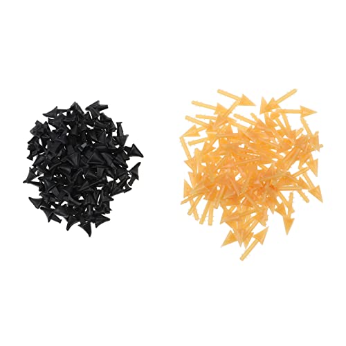 Gogogmee 200 Stück Plastik Fake Küken Schnabel Diy Zubehör für Hühner und Vögel Schwarz Hautfarbe Bastelmaterial für Erwachsene Gogogmee 200 Stück Plastik Fake Küken Schnabel Diy Zubehör für Hühner und Vögel Schwarz Hautfarbe Bastelmaterial für Erwachsene von Gogogmee