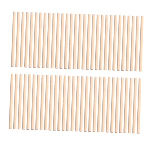 Gogogmee 200 Stück Runde Holzdübel Langlebige Holzstäbe für Modellbau Basteln und DIY projekte Glatte Oberfläche Vielseitig Verwendbar für Holzarbeiten und Spielzeugbau Gogogmee 200 Stück Runde Holzdübel Langlebige Holzstäbe für Modellbau Basteln und DIY projekte Glatte Oberfläche Vielseitig Verwendbar für Holzarbeiten und Spielzeugbau von Gogogmee