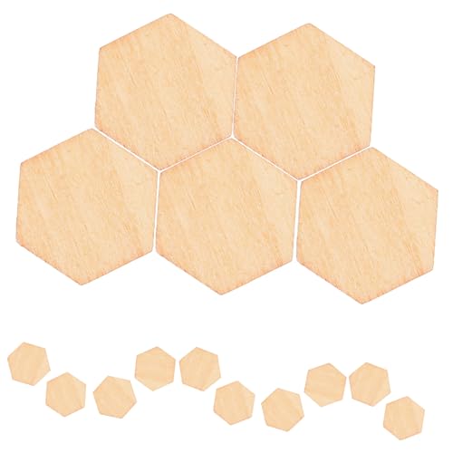 Gogogmee 200 Stück Sechseckige Holzstücke Diy Holzornamente für Bastelarbeiten Hochzeiten Geburtstage und Weihnachten Naturholz Dekorationen Sicher und Langlebig Gogogmee 200 Stück Sechseckige Holzstücke Diy Holzornamente für Bastelarbeiten Hochzeiten Geburtstage und Weihnachten Naturholz Dekorationen Sicher und Langlebig von Gogogmee