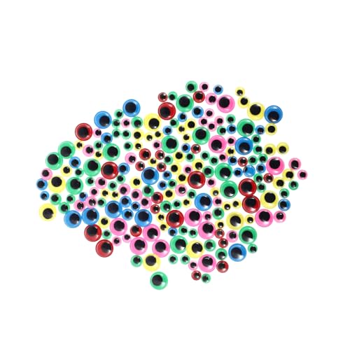Gogogmee 200 Stück Selbstklebende Puppenaugen Aufkleber Bunte DIY Augen für Handwerk Dekorative Accessoires für Kreative Projekte Geeignet für Erwachsene Gogogmee 200 Stück Selbstklebende Puppenaugen Aufkleber Bunte DIY Augen für Handwerk Dekorative Accessoires für Kreative Projekte Geeignet für Erwachsene von Gogogmee
