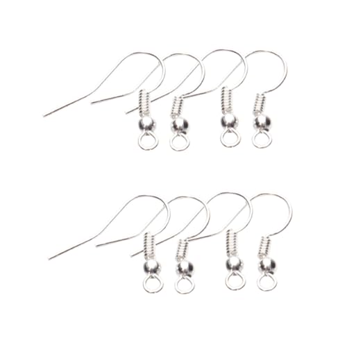 Gogogmee 200 Stück Teiliges Ohrhaken Silber Allergie Ohrschmuck Rohlinge für Damen DIY Ohrringe Basteln Durchbohrte Ohrläppchen Geeignet Einfache Schmuckteile Langlebig Gogogmee 200 Stück Teiliges Ohrhaken Silber Allergie Ohrschmuck Rohlinge für Damen DIY Ohrringe Basteln Durchbohrte Ohrläppchen Geeignet Einfache Schmuckteile Langlebig von Gogogmee