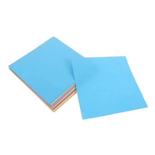 Gogogmee 200 Stück Teiliges Origami Papier Leuchtende Farben Quadratisches Bastelpapier für Präzises Falten für DIY Kunstprojekte und Kreative Handarbeiten von Gogogmee