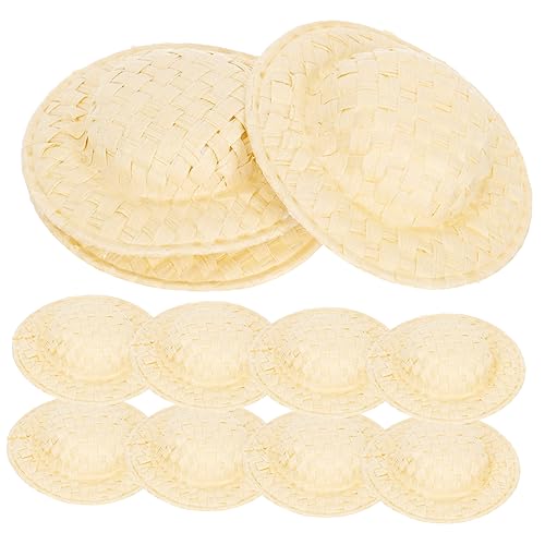 Gogogmee 20Stücke Gewebte Puppenhüte aus Papier DIY Bastelzubehör für Puppenhausdekoration Leicht und Sicher für Kreative Projekte und Gogogmee 20Stücke Gewebte Puppenhüte aus Papier DIY Bastelzubehör für Puppenhausdekoration Leicht und Sicher für Kreative Projekte und von Gogogmee