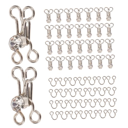 Gogogmee 20Stücke Haken und Ösenverschluss für Kleidung Nähhaken Stabilem für Bhs Röcke Kleider und Corsagen für DIY Nähprojekte und Reparaturen Gogogmee 20Stücke Haken und Ösenverschluss für Kleidung Nähhaken Stabilem für Bhs Röcke Kleider und Corsagen für DIY Nähprojekte und Reparaturen von Gogogmee