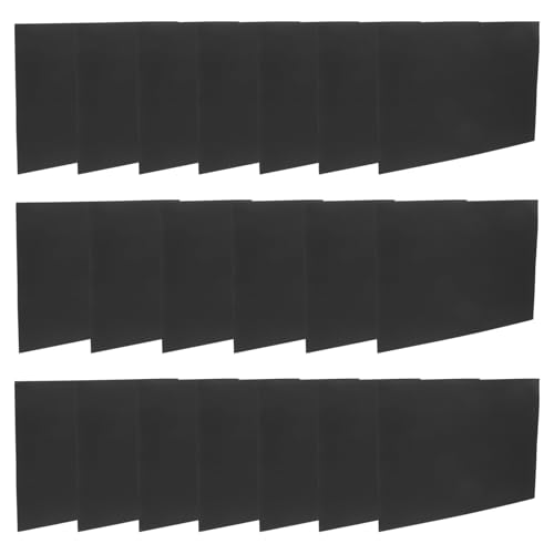 Gogogmee 20Stücke Schwarzes Kartonpapier Dekoratives Ölgemäldepapier Vielseitig Einsetzbar für DIY Tagebücher Einladungen Menüs und Visitenkarten für Scrapbooking Gogogmee 20Stücke Schwarzes Kartonpapier Dekoratives Ölgemäldepapier Vielseitig Einsetzbar für DIY Tagebücher Einladungen Menüs und Visitenkarten für Scrapbooking von Gogogmee