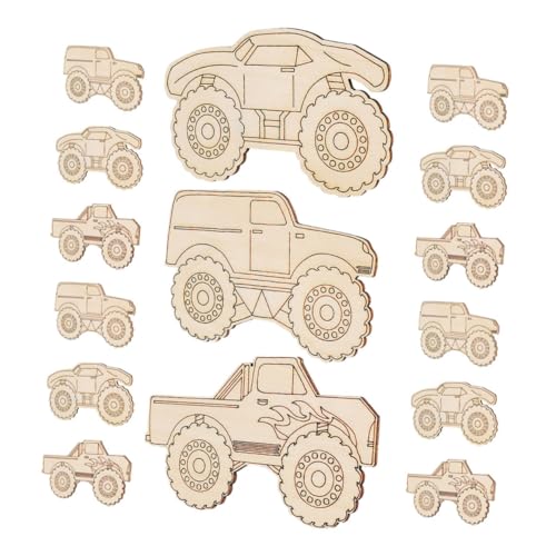 Gogogmee 20pcs Leer Mangelbarer Holzautos Ausschnitt Für Kinder Kleine Holzstücke Für Handwerks Unfertiger Holz Tags Lkw Malerei Stücke Stücke Gogogmee 20pcs Leer Mangelbarer Holzautos Ausschnitt Für Kinder Kleine Holzstücke Für Handwerks Unfertiger Holz Tags Lkw Malerei Stücke Stücke von Gogogmee