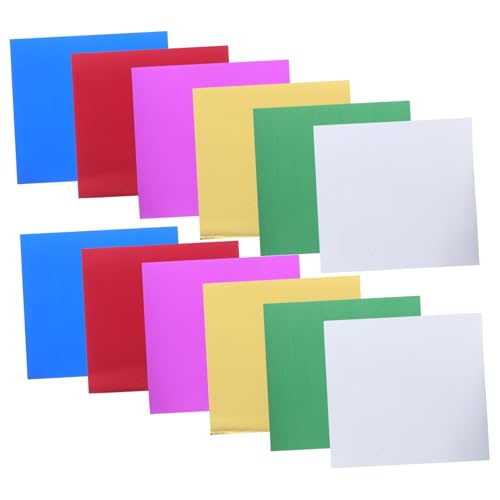 Gogogmee 224 Blatt Metallic Foil Papier Spiegelnde Oberfläche Buntes Origami-faltpapier Leicht für Basteln Kartenherstellung Einladungen und Dekorationen Farben Aluminiumfolie Gogogmee 224 Blatt Metallic Foil Papier Spiegelnde Oberfläche Buntes Origami-faltpapier Leicht für Basteln Kartenherstellung Einladungen und Dekorationen Farben Aluminiumfolie von Gogogmee