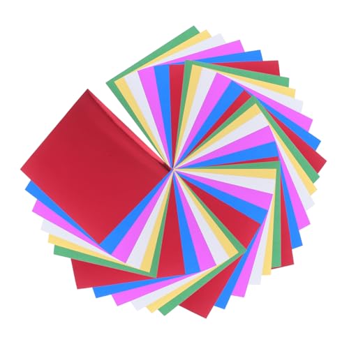 Gogogmee 224 Blatt Teiliges Metallic-folien-karton- Spiegelnde Farbige Folienblätter Schwerer Reißfester Bastelkarton für Scrapbooking Origami Kartenherstellung Einladungen Dekorationen Gogogmee 224 Blatt Teiliges Metallic-folien-karton- Spiegelnde Farbige Folienblätter Schwerer Reißfester Bastelkarton für Scrapbooking Origami Kartenherstellung Einladungen Dekorationen von Gogogmee