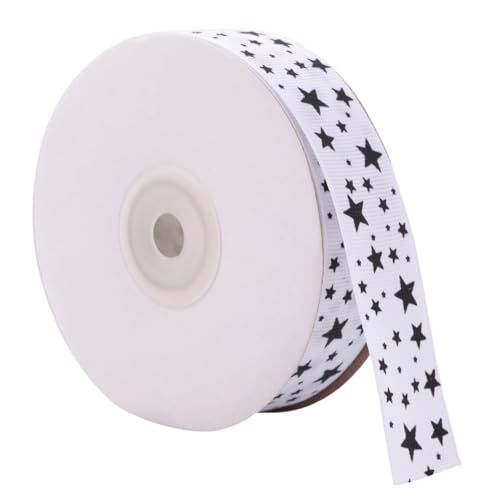 Gogogmee 22M Geripptes Geschenkverpackungsband DIY Band mit Sternenmotiv für Bastelprojekte und Kuchen für Geschenkideen und Feierlichkeiten Gogogmee 22M Geripptes Geschenkverpackungsband DIY Band mit Sternenmotiv für Bastelprojekte und Kuchen für Geschenkideen und Feierlichkeiten von Gogogmee